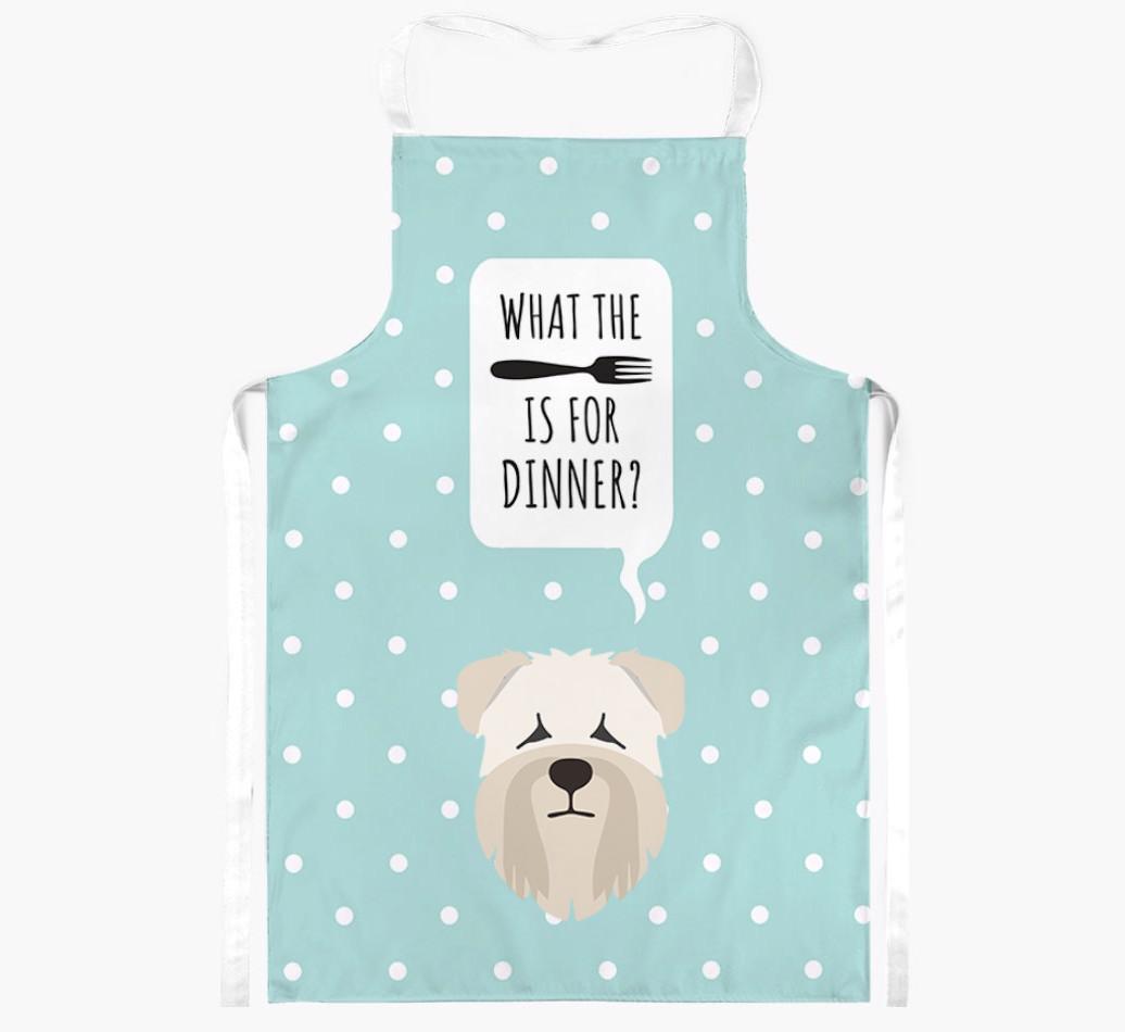 What's for Dinner: Personalized {breedFullName} Apron