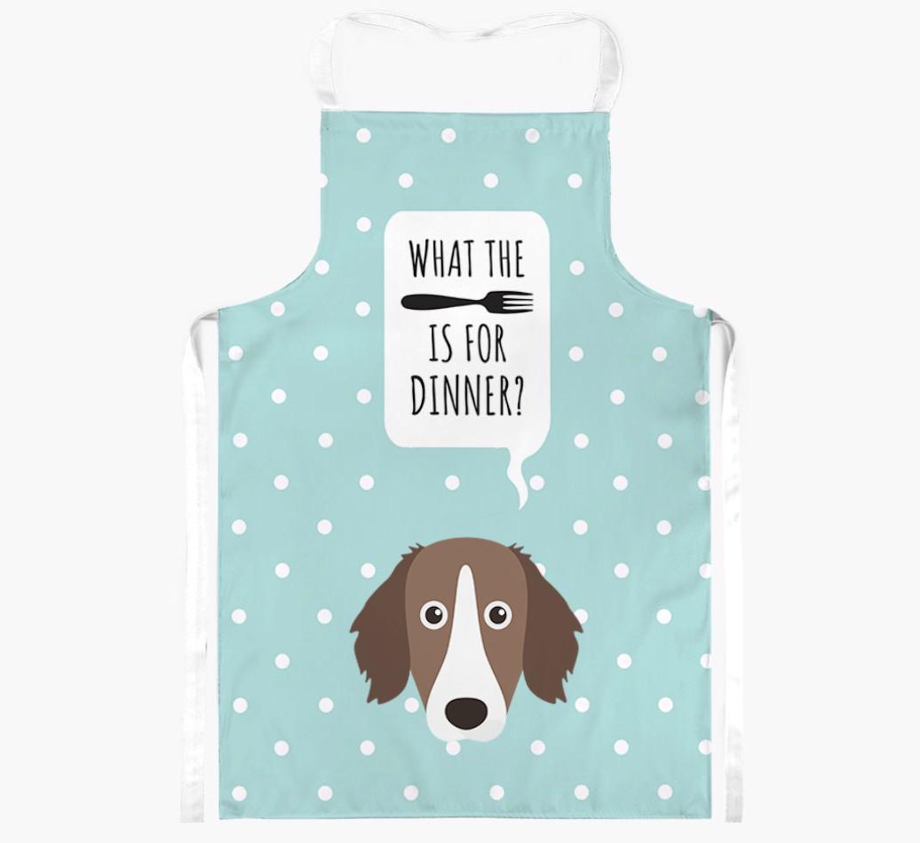 What's for Dinner: Personalized {breedFullName} Apron