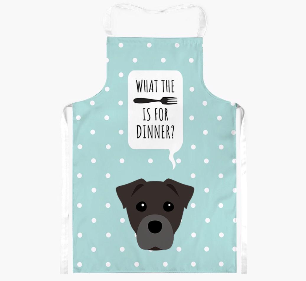 What's for Dinner: Personalized {breedFullName} Apron