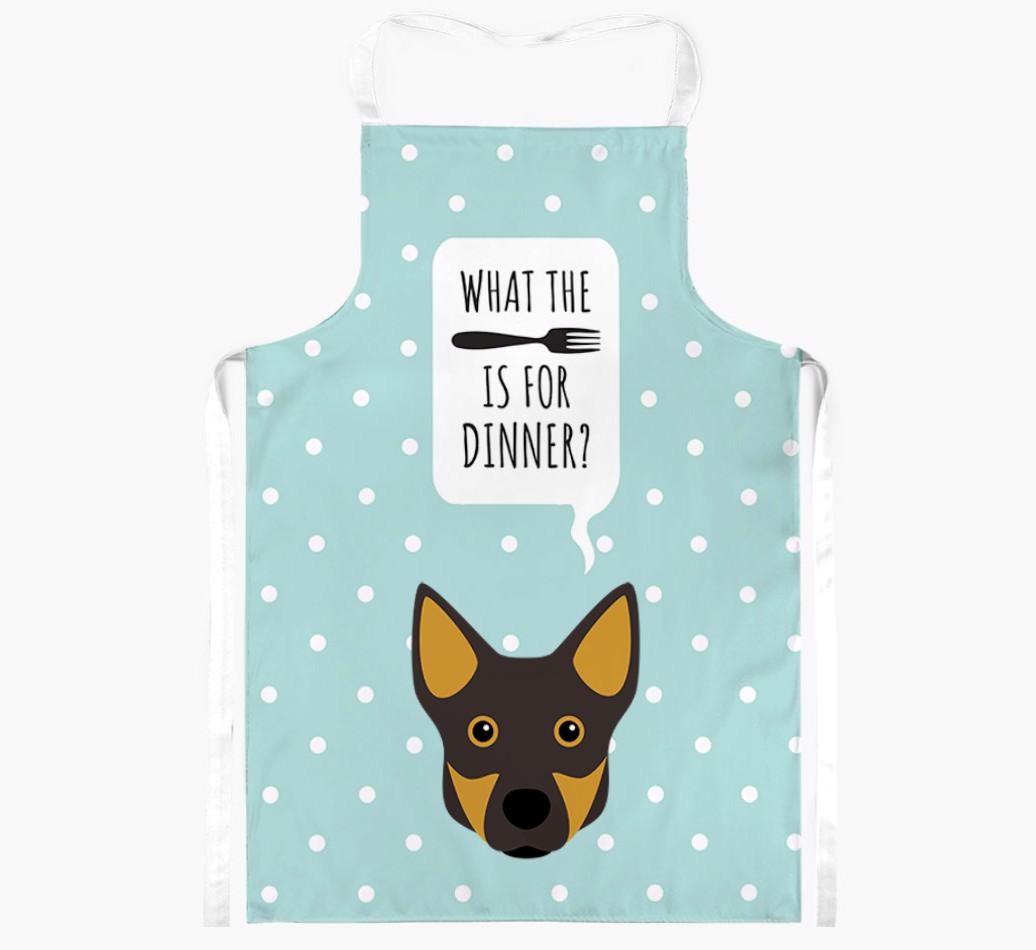 What's for Dinner: Personalized {breedFullName} Apron