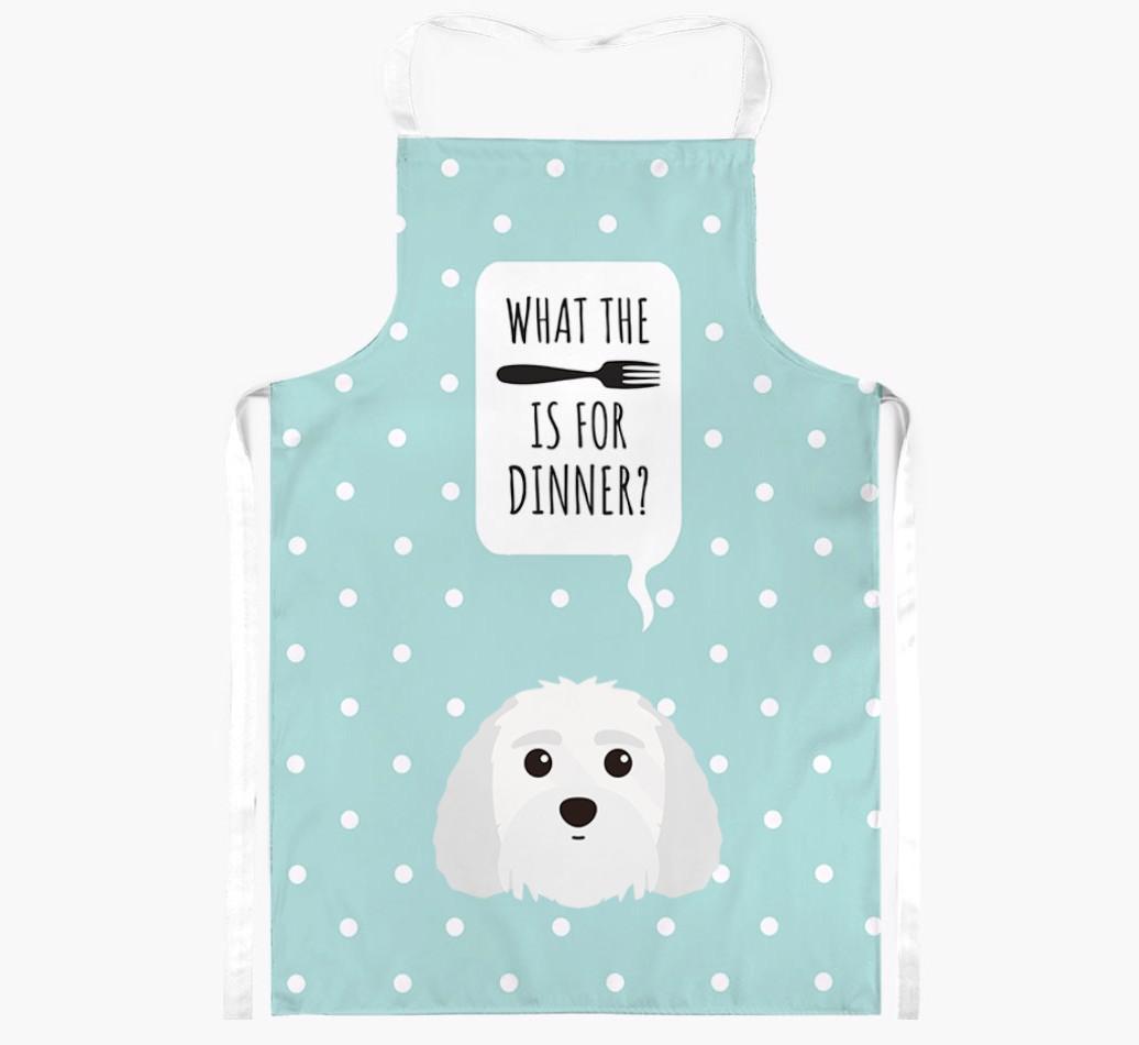 What's for Dinner: Personalized {breedFullName} Apron