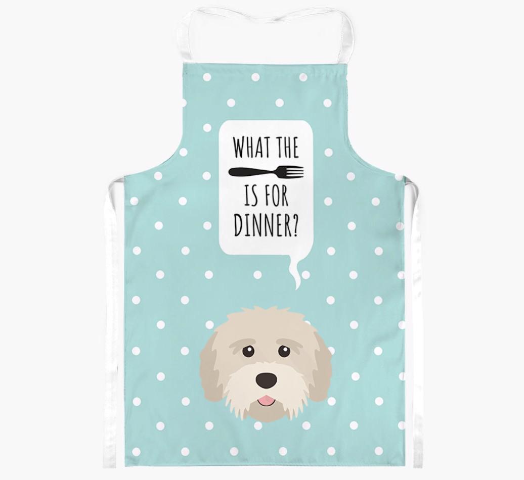 What's for Dinner: Personalized {breedFullName} Apron