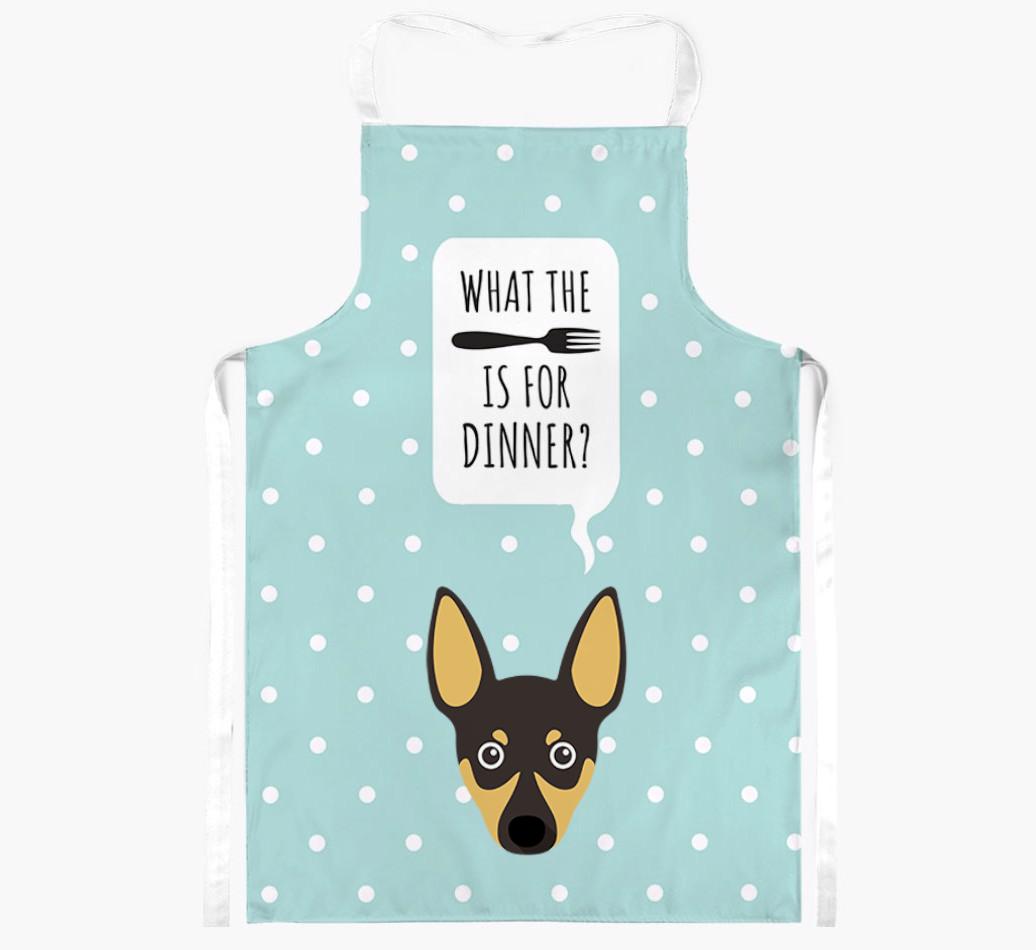 What's for Dinner: Personalized {breedFullName} Apron