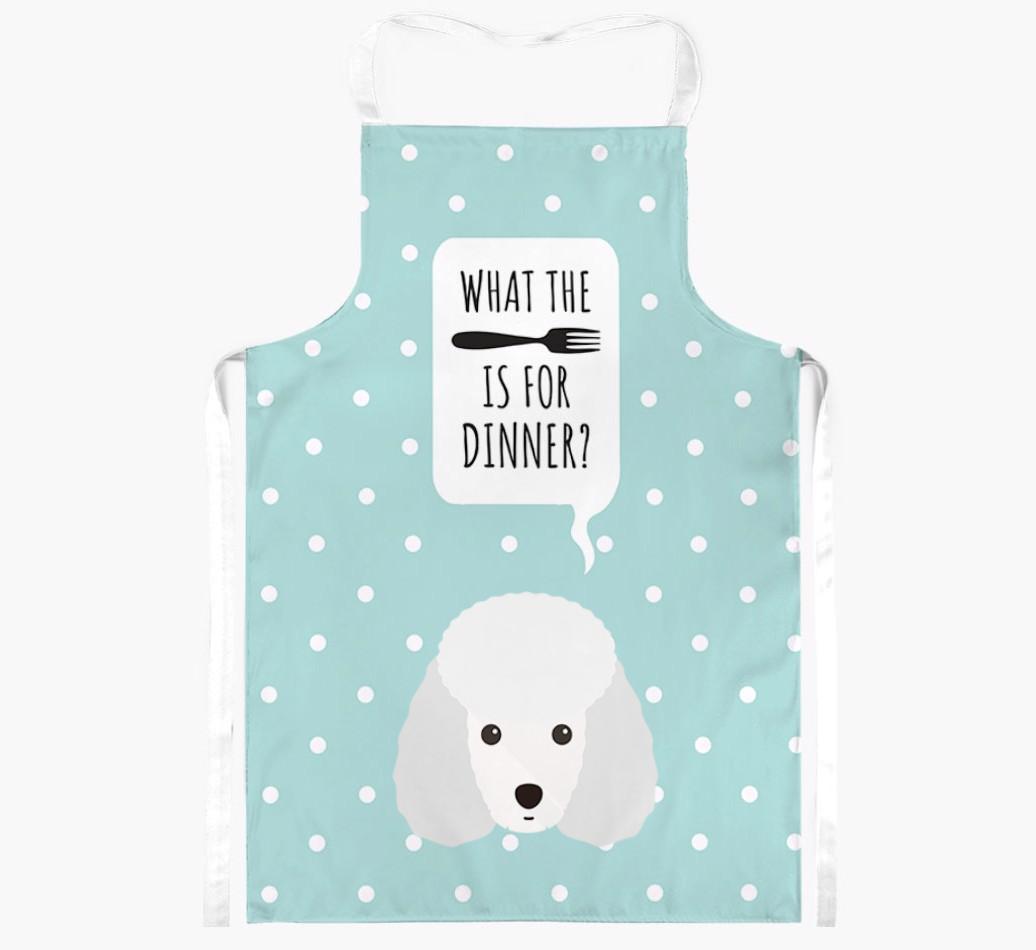 What's for Dinner: Personalized {breedFullName} Apron