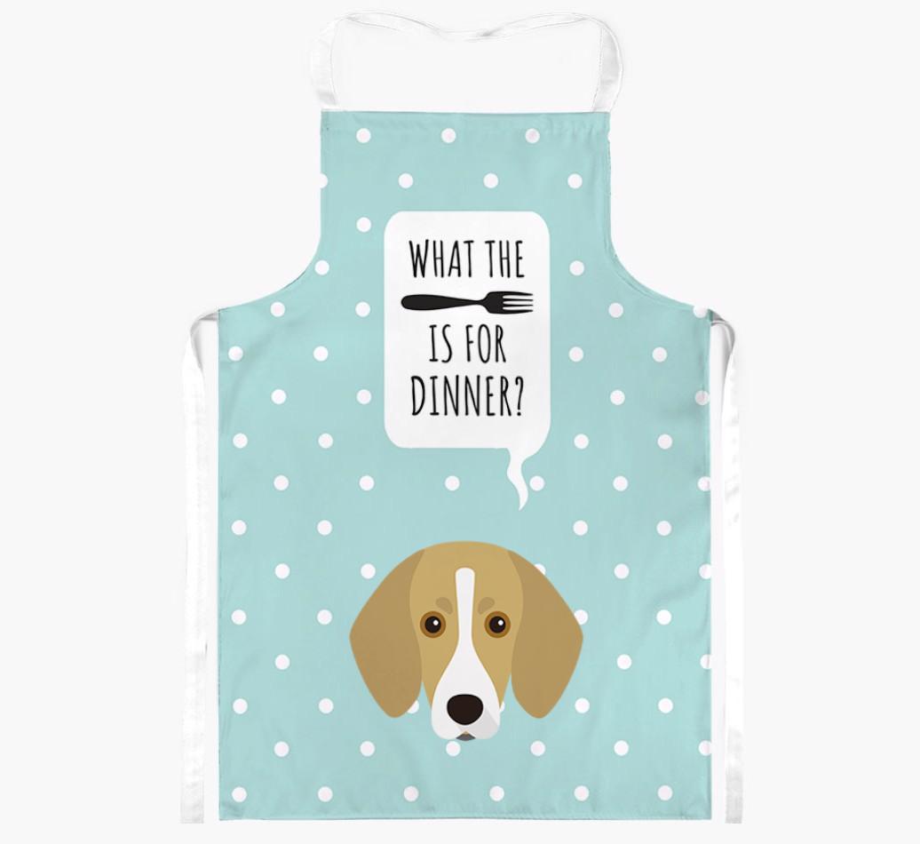 What's for Dinner: Personalized {breedFullName} Apron