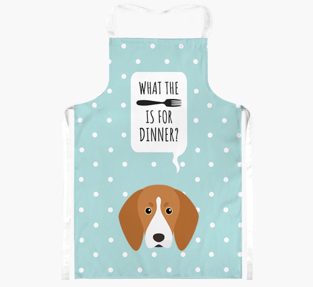 What's for Dinner: Personalized {breedFullName} Apron
