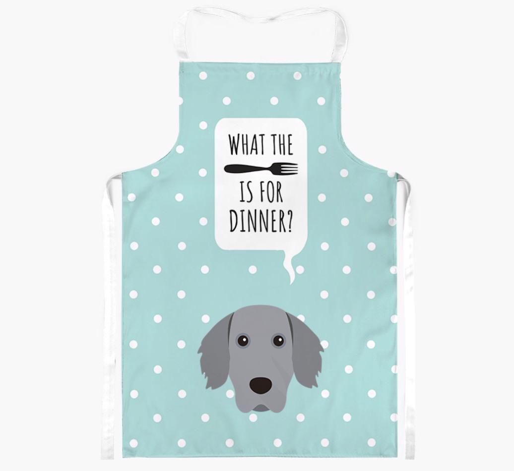 What's for Dinner: Personalized {breedFullName} Apron