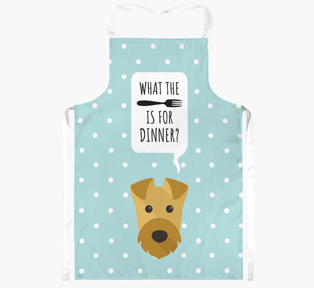 What's for Dinner: Personalized {breedFullName} Apron