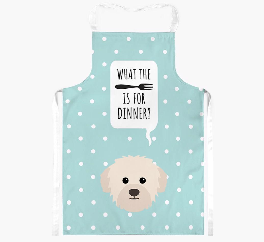 What's for Dinner: Personalized {breedFullName} Apron