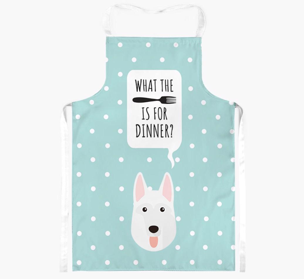What's for Dinner: Personalized {breedFullName} Apron