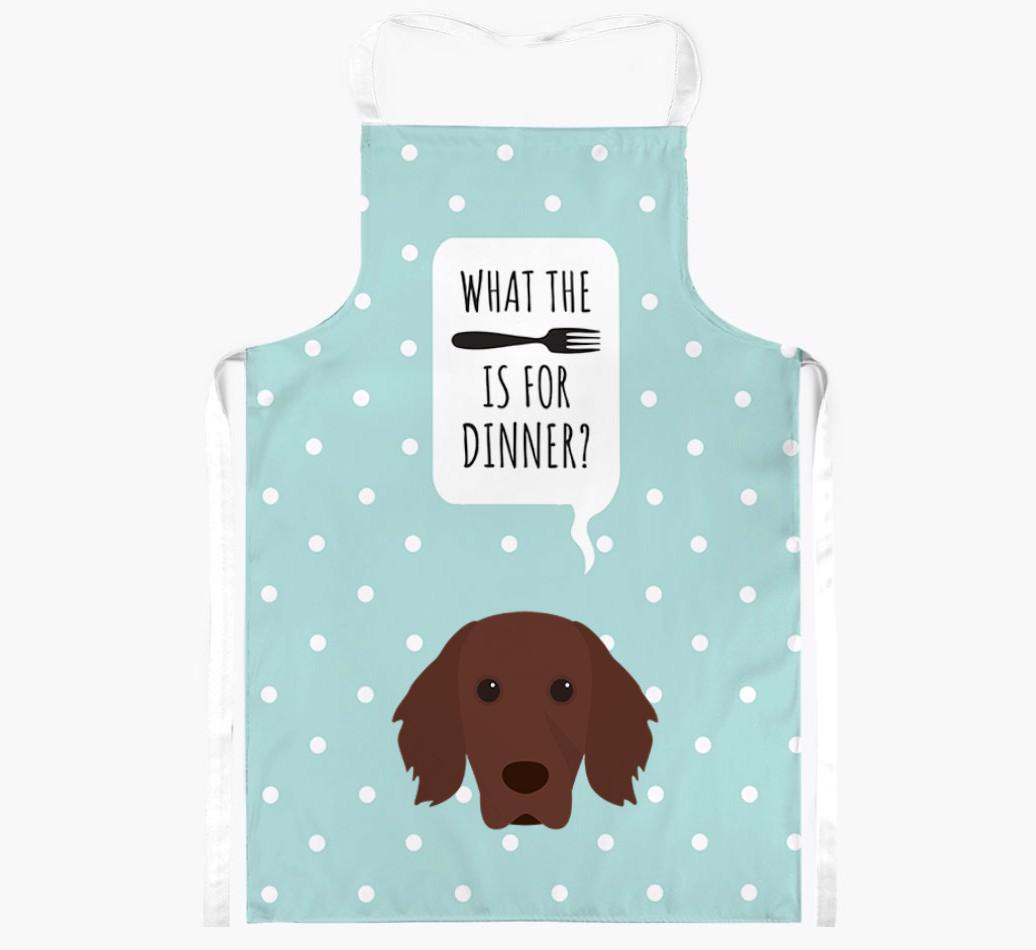 What's for Dinner: Personalized {breedFullName} Apron