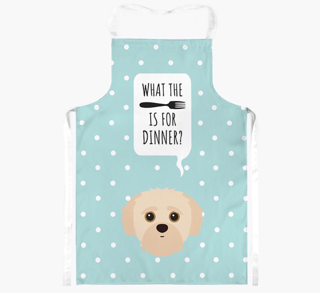 What's for Dinner: Personalized {breedFullName} Apron
