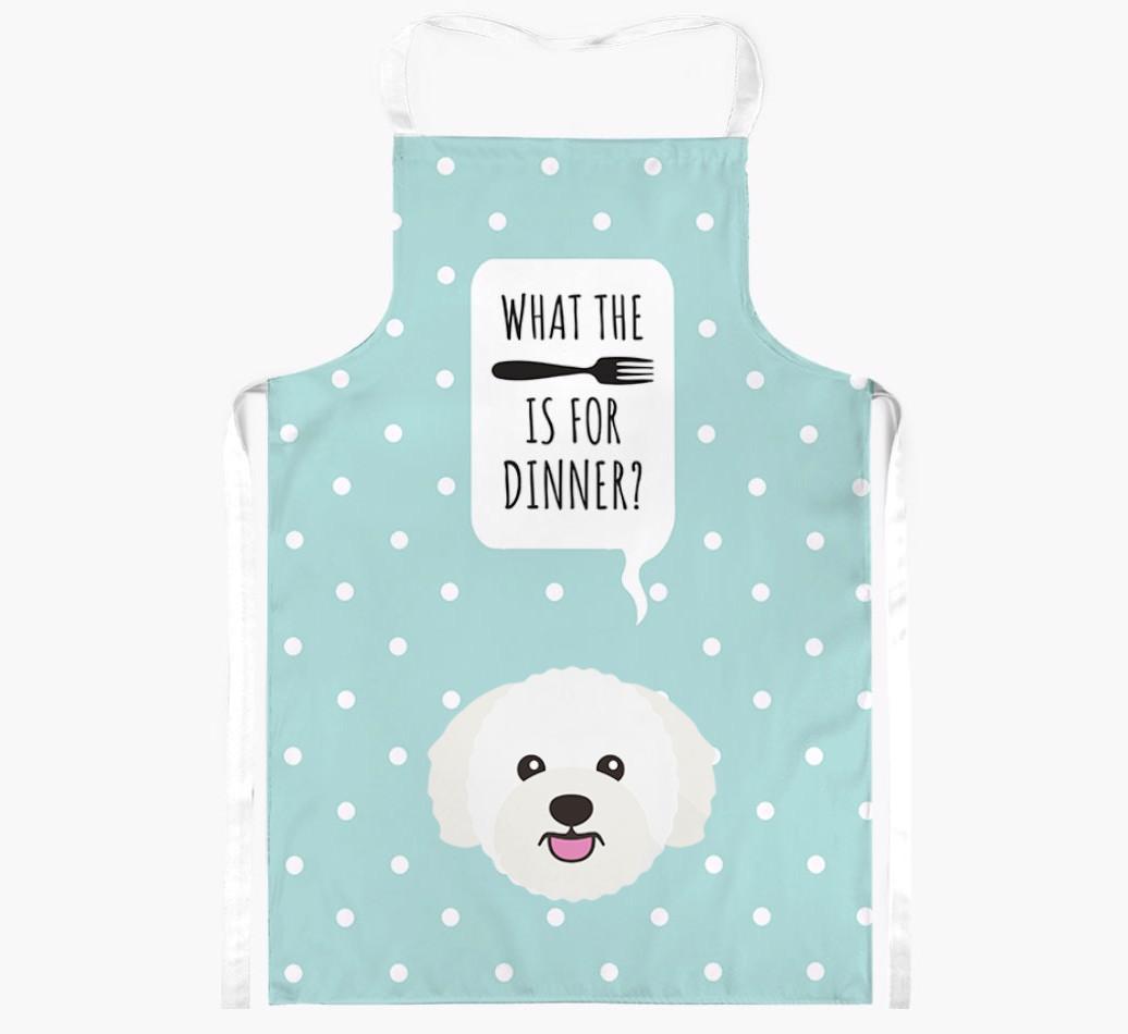 What's for Dinner: Personalized {breedFullName} Apron
