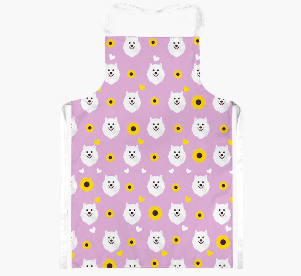 Sunflower Pattern: Personalized {breedFullName} Apron
