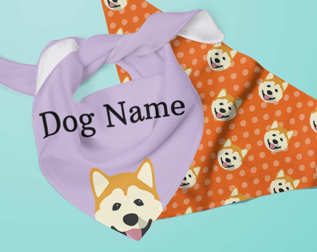 Personalized Dog Bandanas