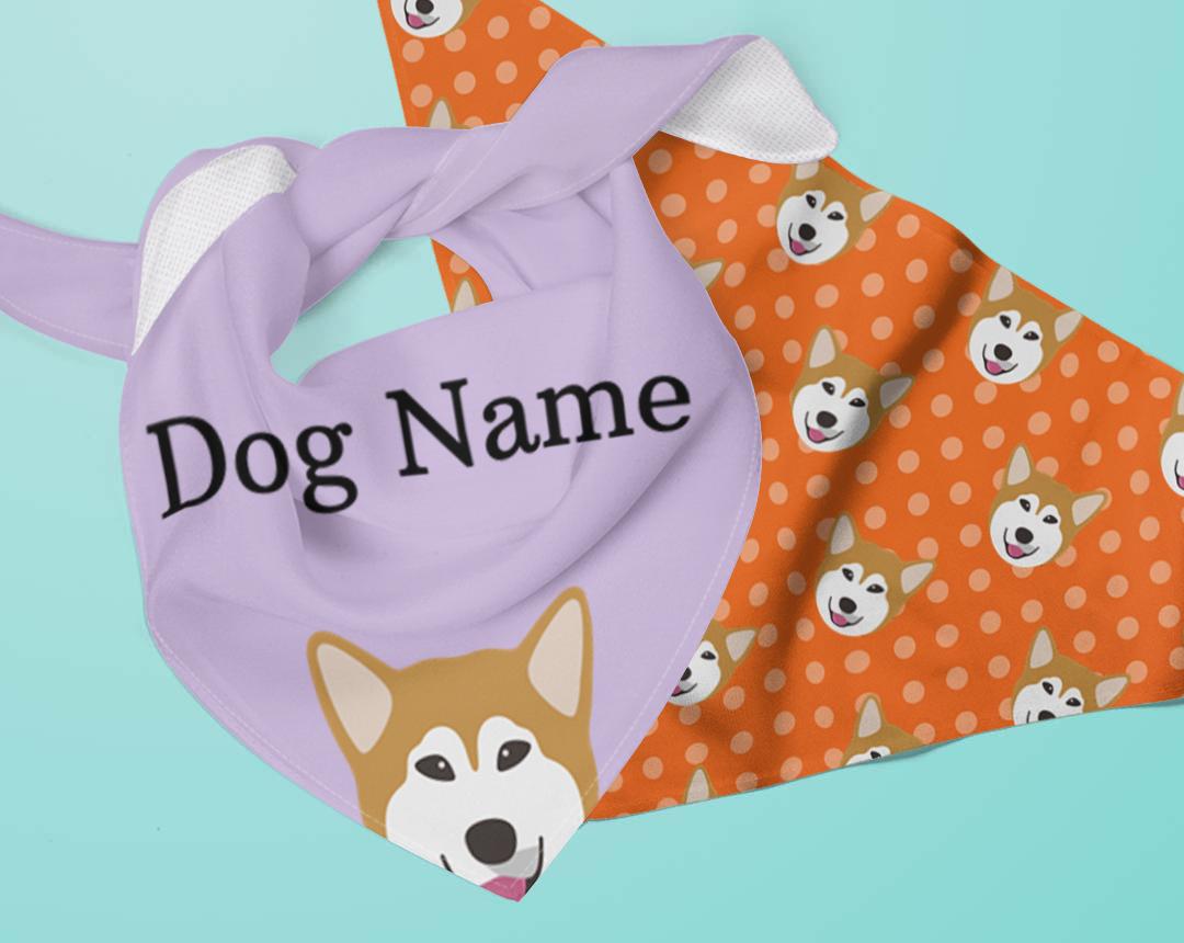 Personalized Dog Bandanas