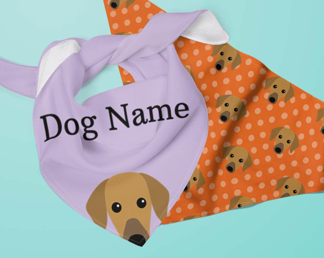 Personalized Dog Bandanas