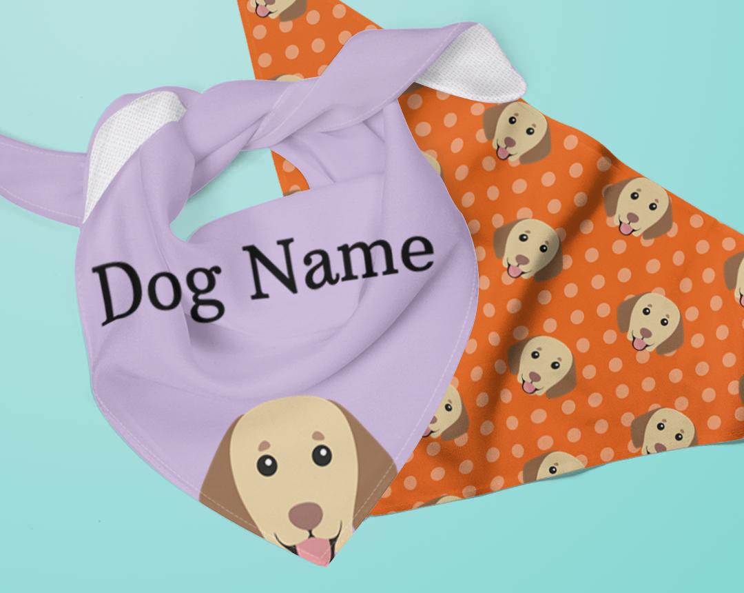 Personalized Dog Bandanas