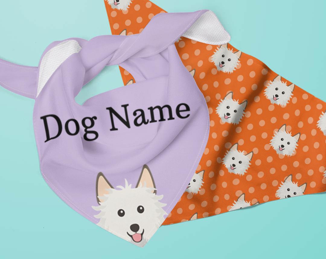 Personalized Dog Bandanas