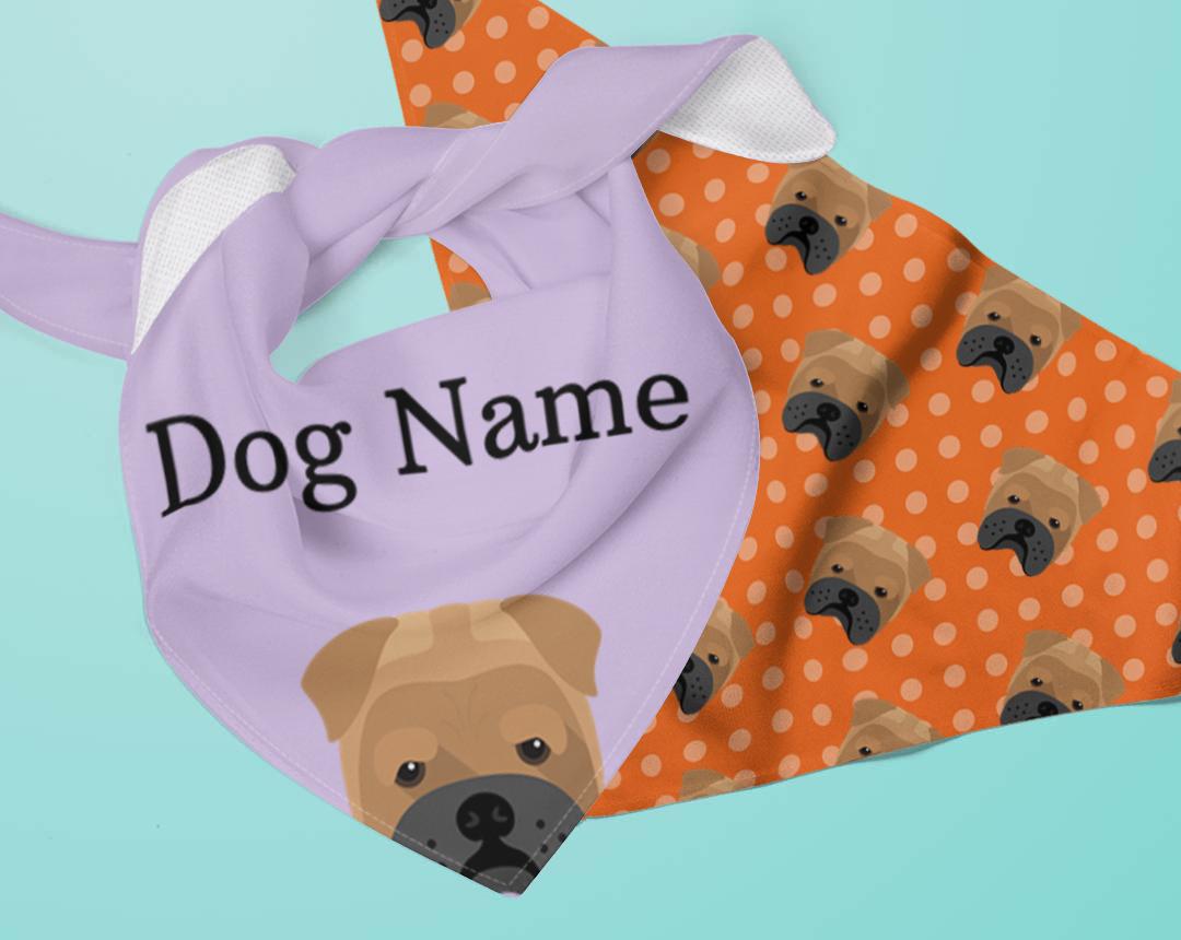 Personalized Dog Bandanas