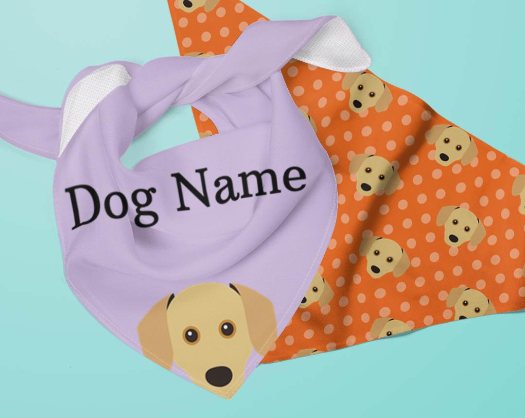 Personalized Dog Bandanas
