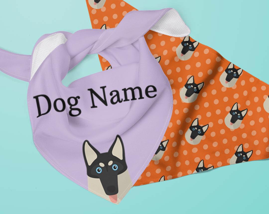 Personalized Dog Bandanas