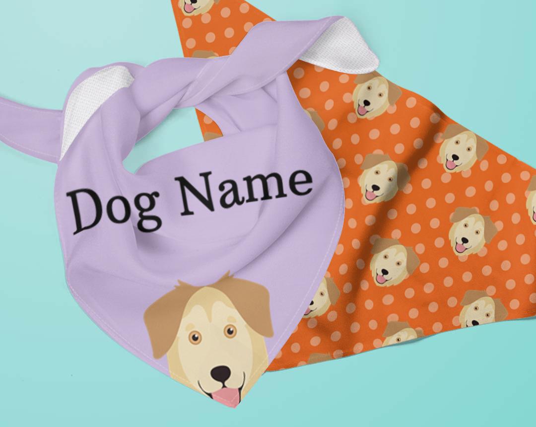 Personalized Dog Bandanas