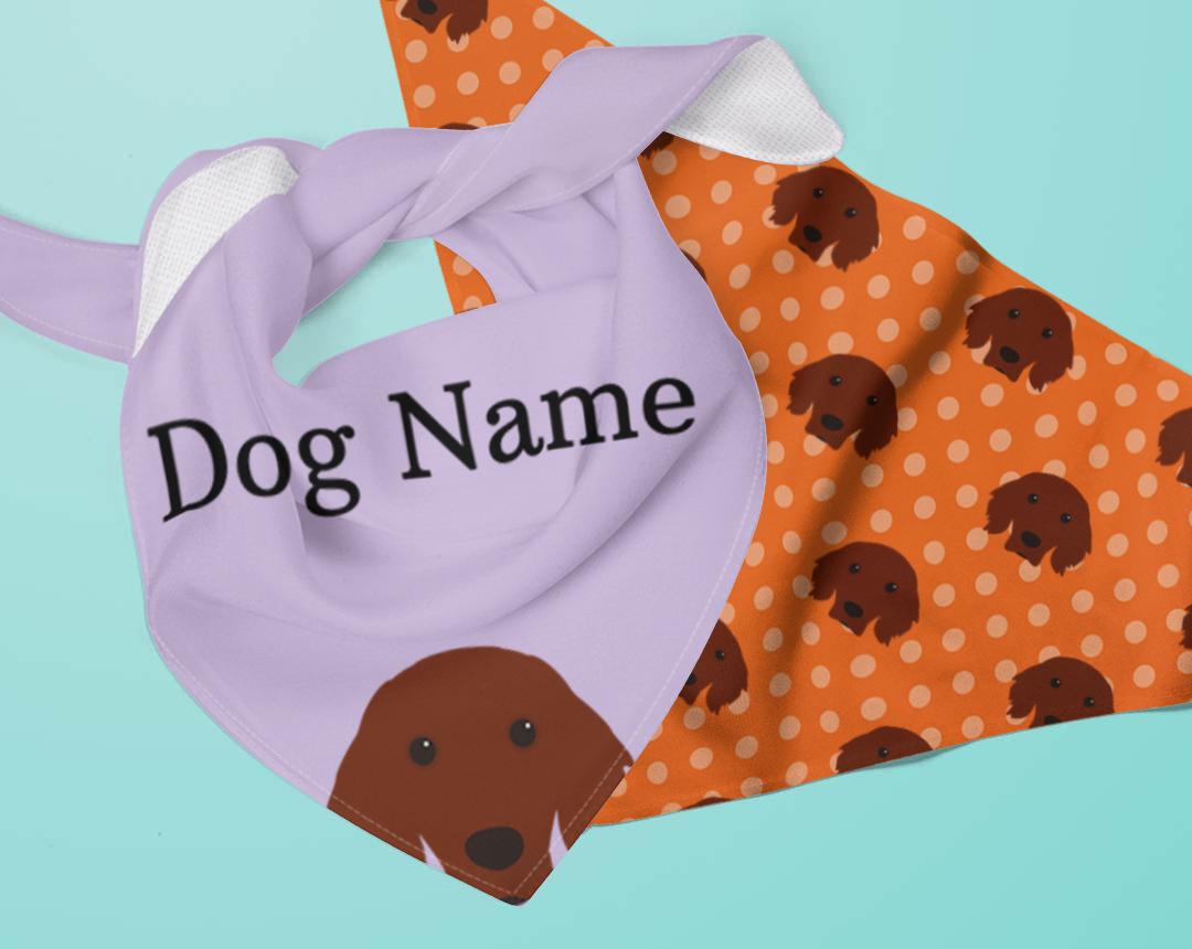 Personalized Dog Bandanas