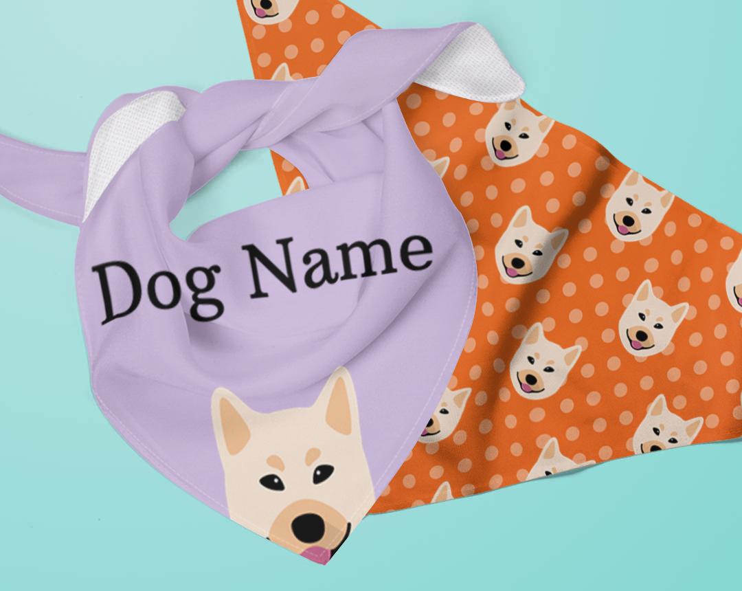 Personalized Dog Bandanas
