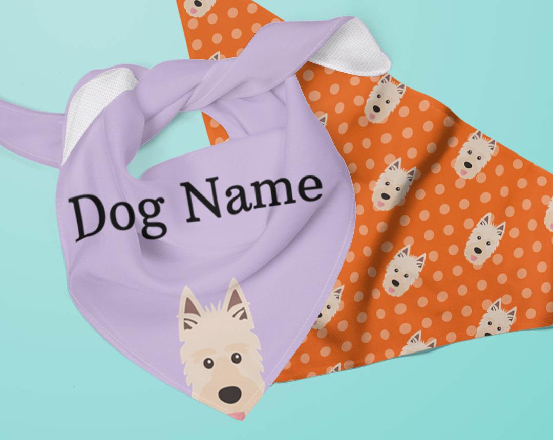 Personalized Dog Bandanas