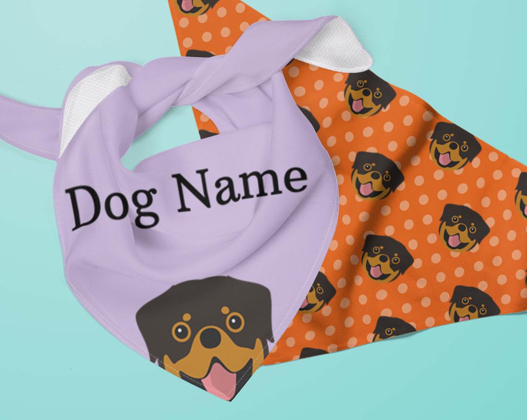 Personalized Dog Bandanas