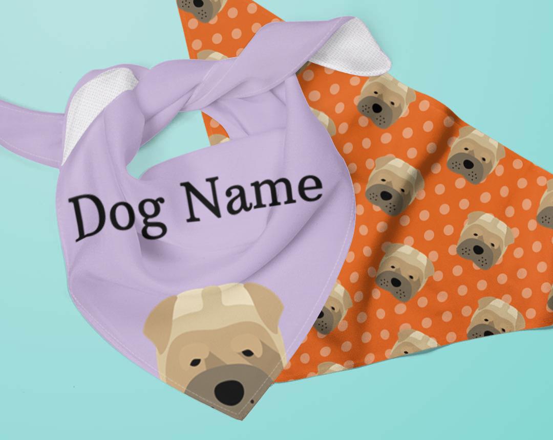 Personalized Dog Bandanas