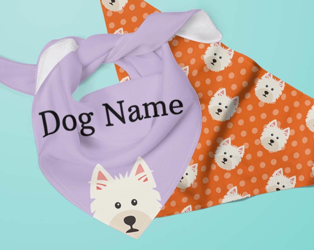 Personalized Dog Bandanas