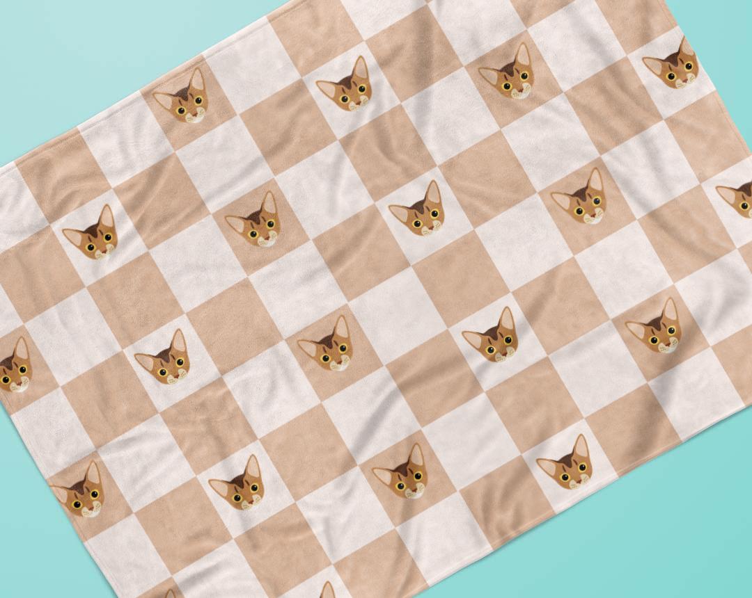 Personalized Cat Blankets