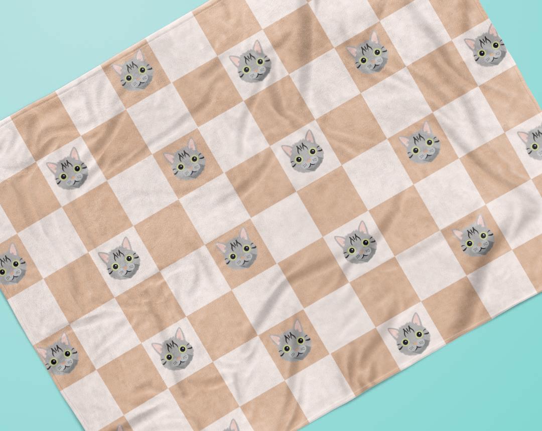 Personalized Cat Blankets