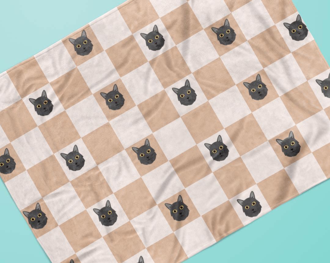 Personalized Cat Blankets