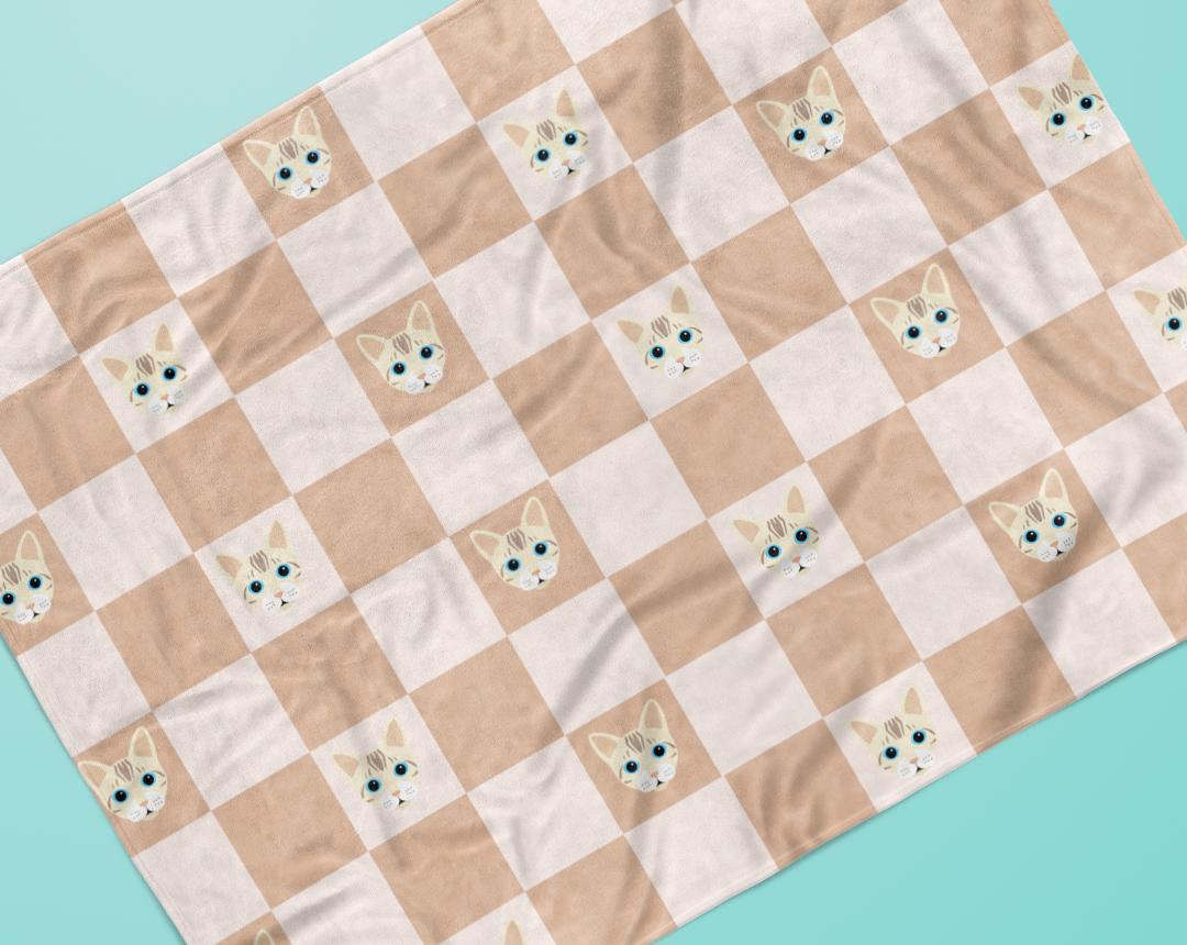 Personalized Cat Blankets