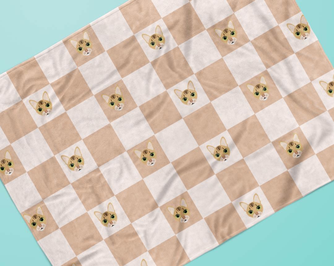 Personalized Cat Blankets