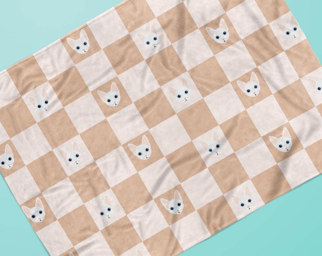 Personalized Cat Blankets