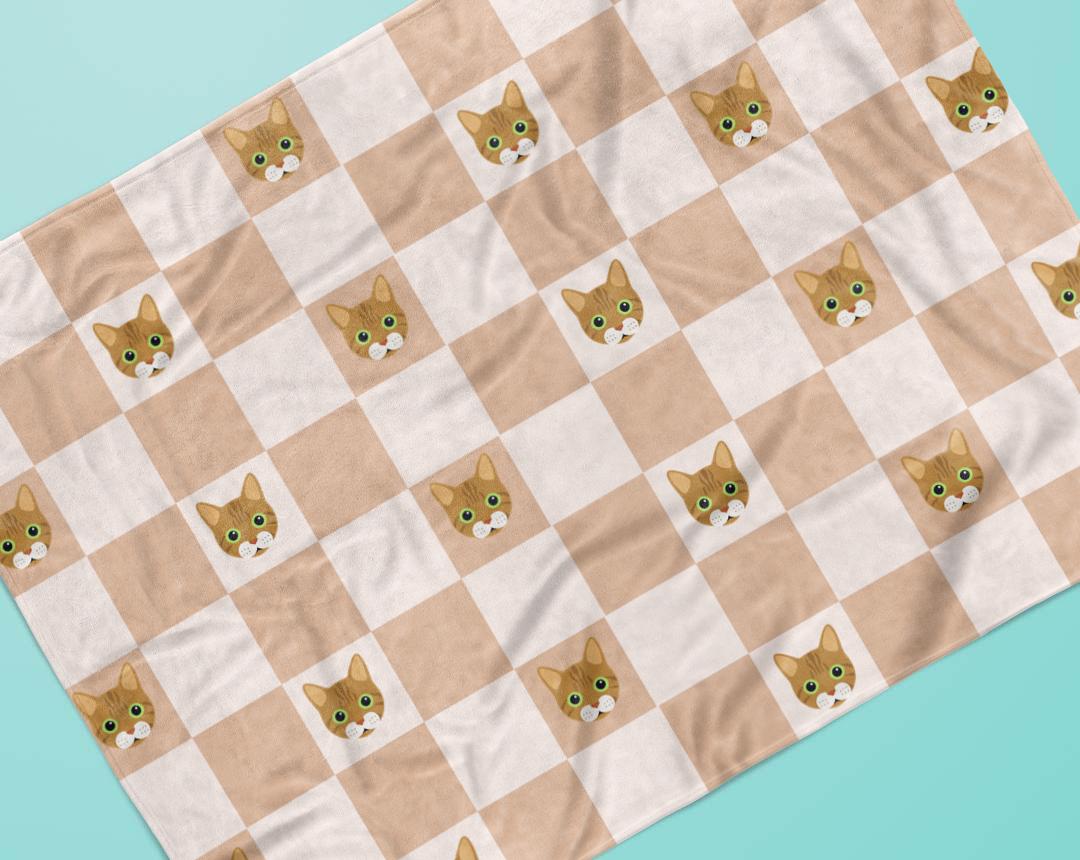 Personalized Cat Blankets