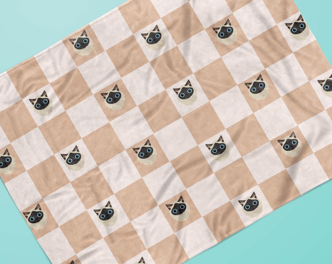Personalized Cat Blankets