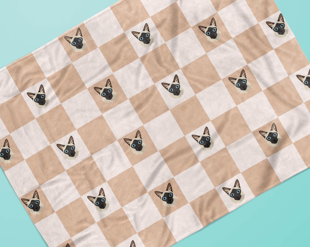 Personalized Cat Blankets