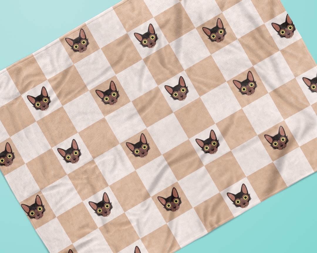 Personalized Cat Blankets