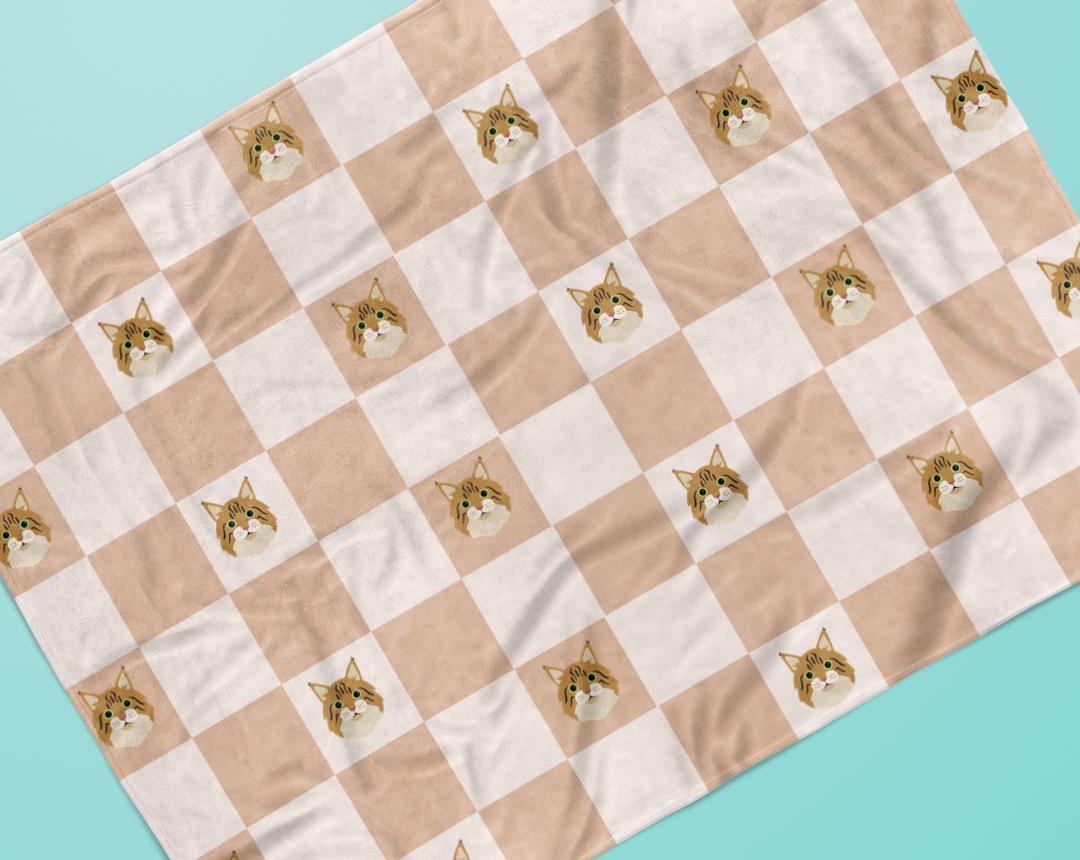 Personalized Cat Blankets