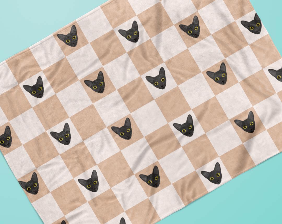 Personalized Cat Blankets