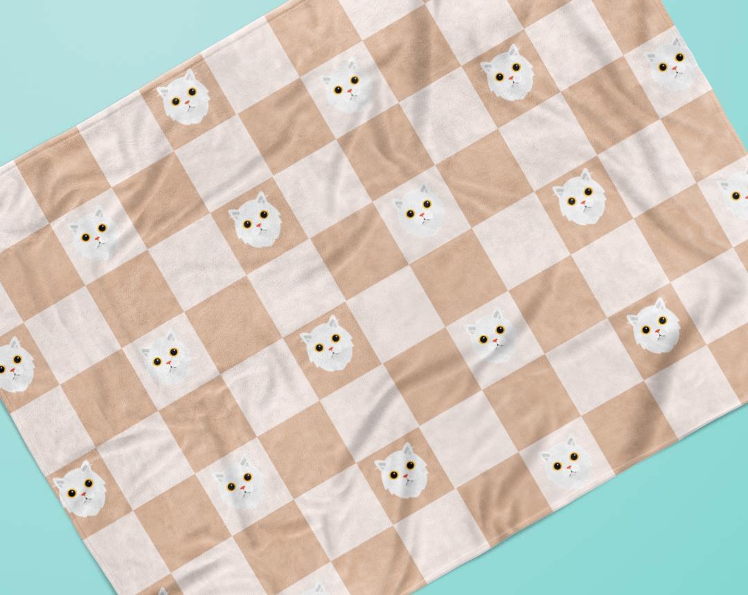 Personalized Cat Blankets