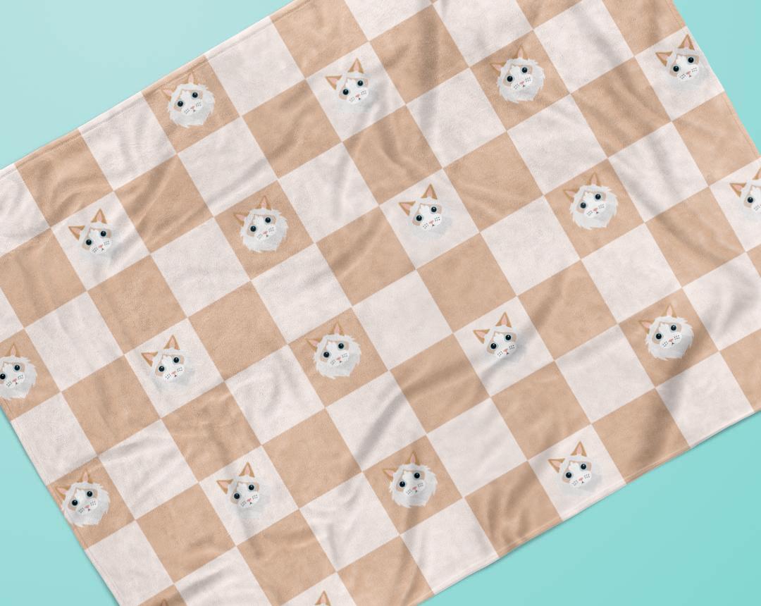 Personalized Cat Blankets