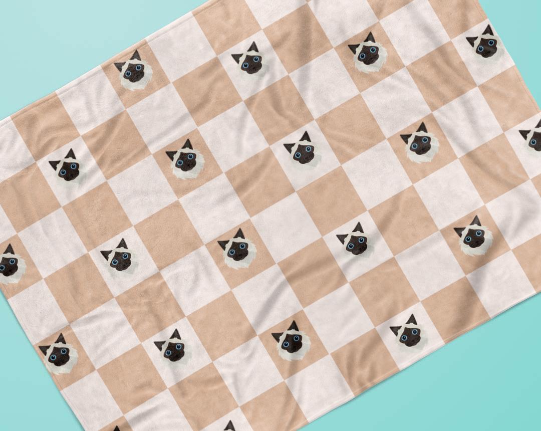 Personalized Cat Blankets