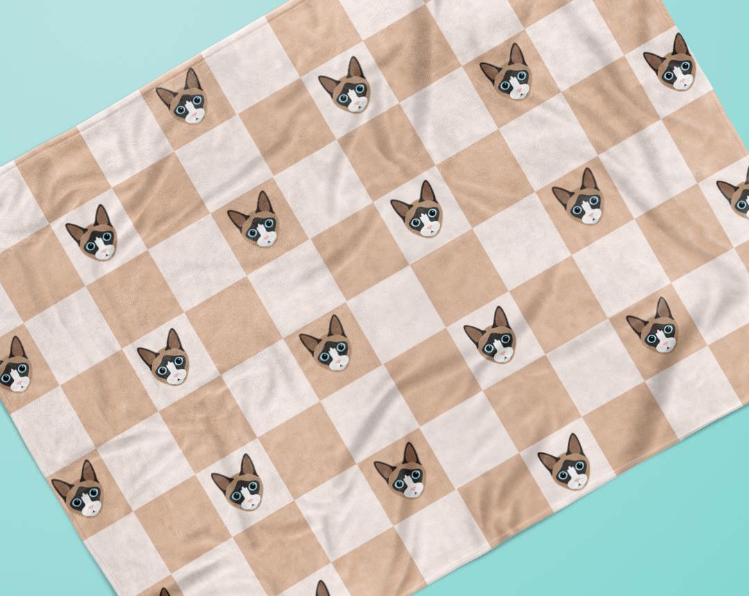 Personalized Cat Blankets