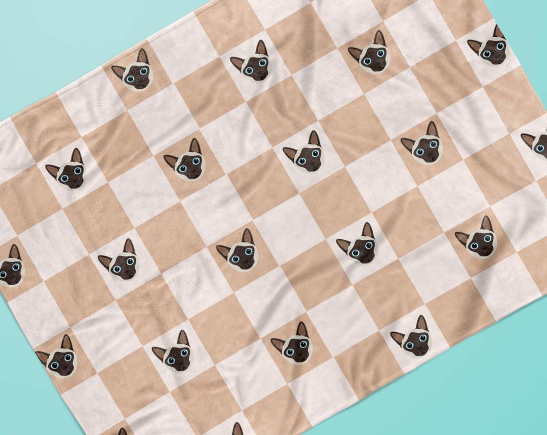 Personalized Cat Blankets